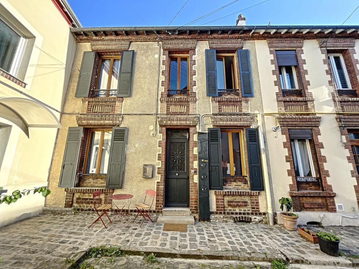 Maison De Ville - Paris En 15 Mn ! - 4 Pers- 1 Bebe - Vintage & Music ! Groslay Esterno foto