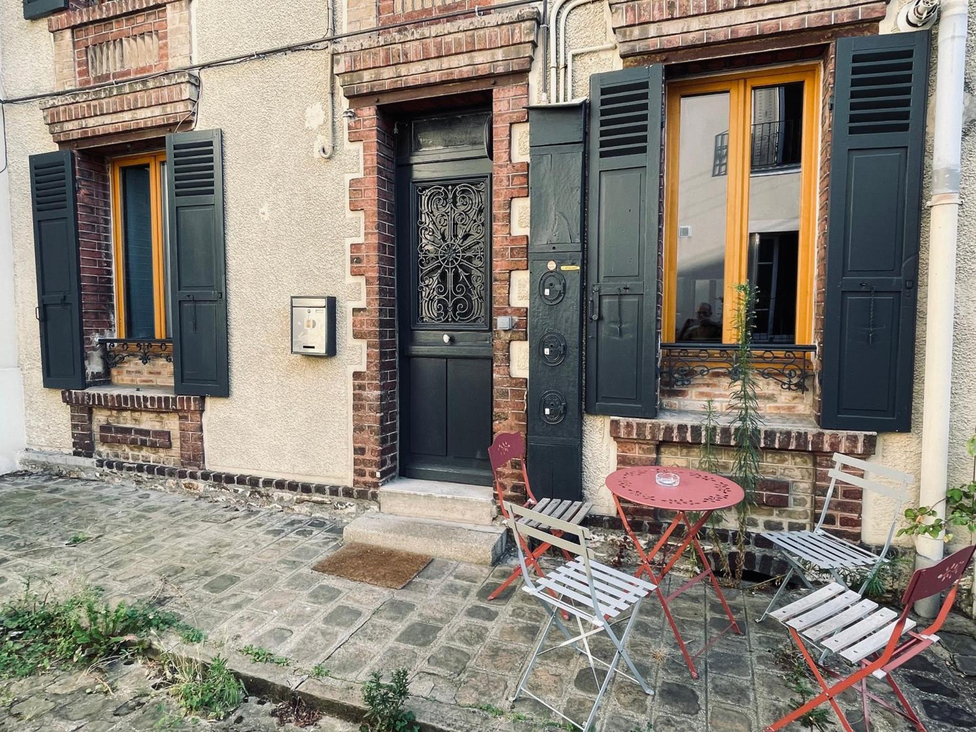Maison De Ville - Paris En 15 Mn ! - 4 Pers- 1 Bebe - Vintage & Music ! Groslay Esterno foto