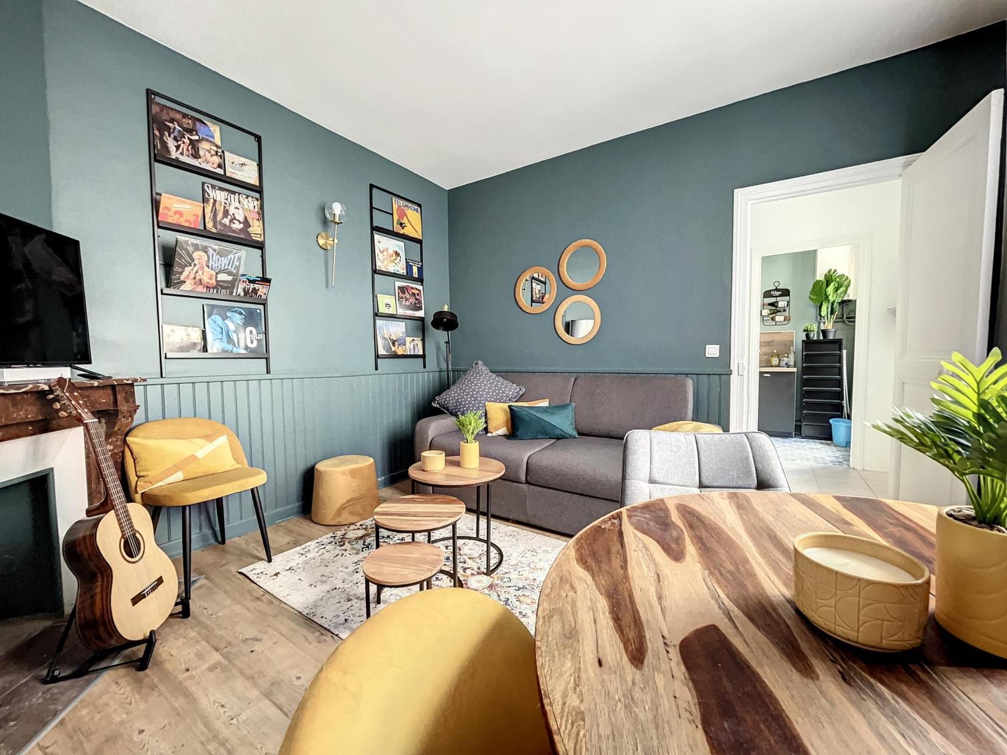 Maison De Ville - Paris En 15 Mn ! - 4 Pers- 1 Bebe - Vintage & Music ! Groslay Esterno foto
